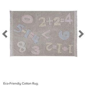 Lorena Canals NIP Baby numbers rug